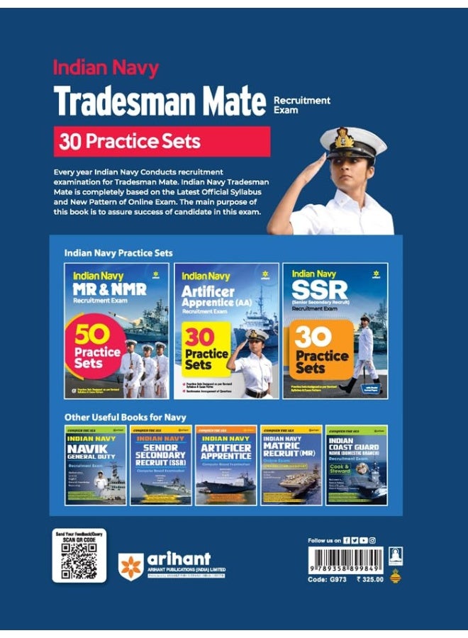 30 Practice Sets Indian Navy Tradesman Mate Exam