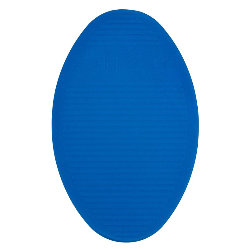 THERABAND Stability Trainer Pad, Intermediate Level Blue Foam Pad, Balance Trainer & Wobble Cushion for Balance & Core Strengthening, Rehabilitation, & Physical Therapy, Round Sport Balance Trainer - Image 1