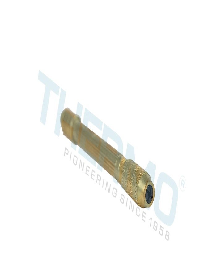Thermo Pin Vise with 2 Collets (0-2.5mm) - Ideal for Jewelry Making, Watch Repair, Beading, Carving & Hobby Use. (Made of Brass) - Made in Bharat - Image 3