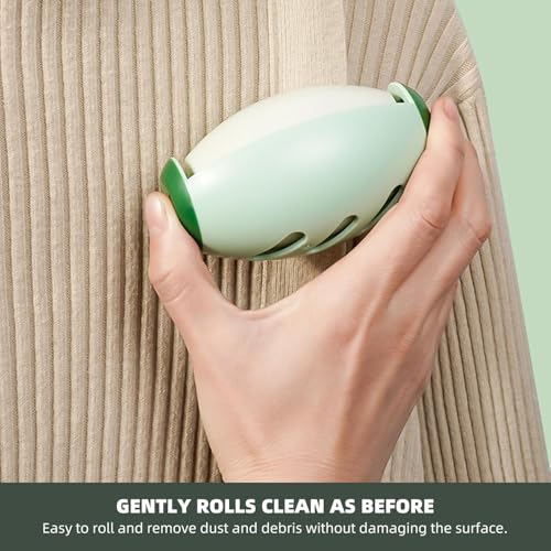 Nexllent Reusable Lint Roller Ball, Mini Travel Size Lint Roller for Clothes, On The Go Lint Roller Ball, Small Portable Lint Ball Remover for Clothes and Pet Hair, Extra Sticky & Washable Gel - Image 3