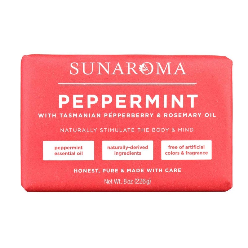 SUNAROMA Soap  85oz Peppermint Oil  Rosemary