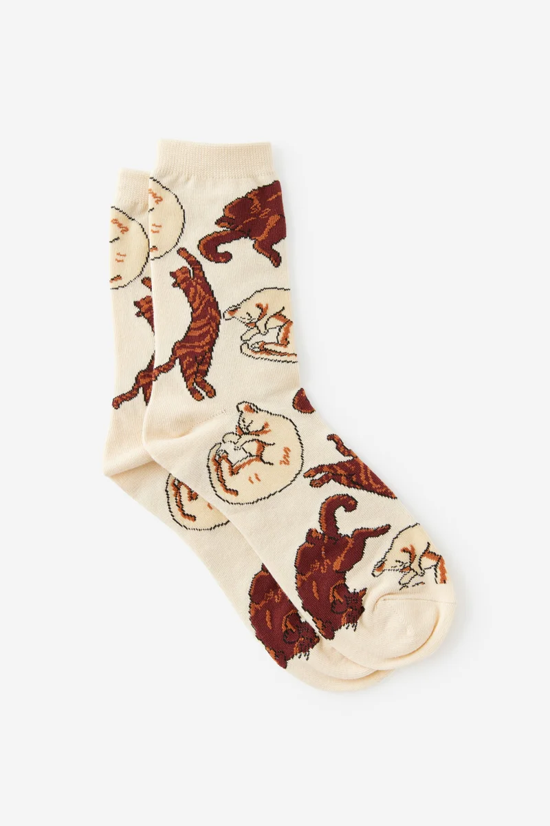 تايبو Mid Crew Socks
