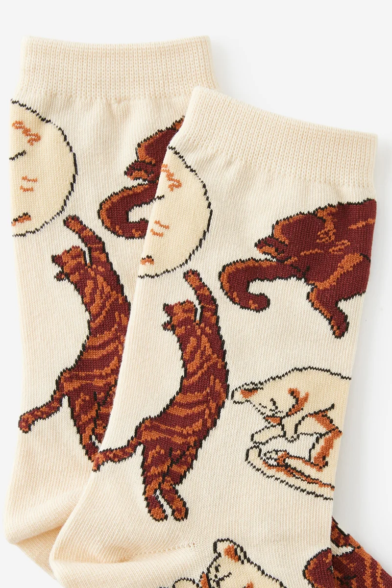 تايبو Mid Crew Socks