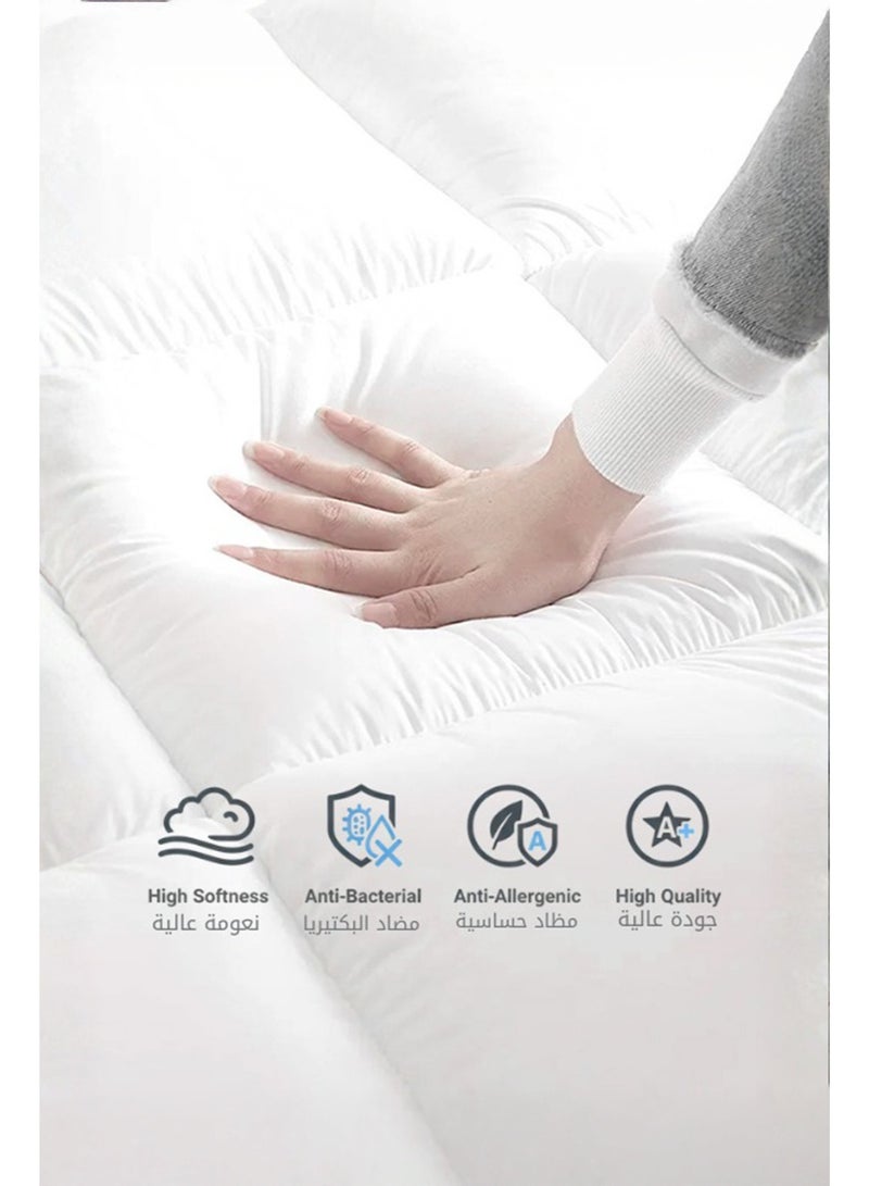 SleepLand Hotel Mattress Topper Size 200×100 cm Height 14 cm - Image 5