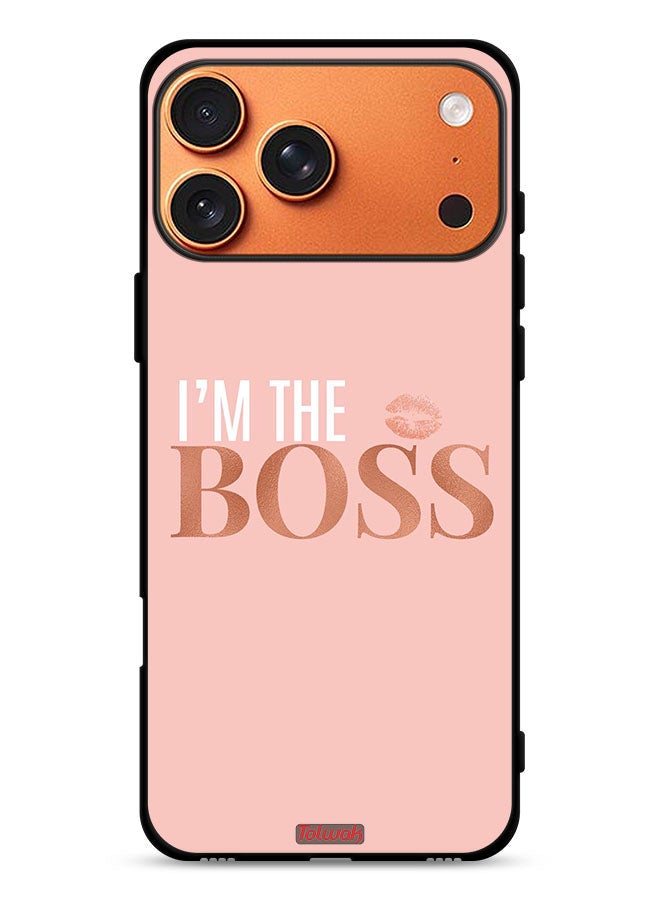 Tolwak Apple iPhone 17 Pro Max Protective Case Cover I Am The Boss - Image 1
