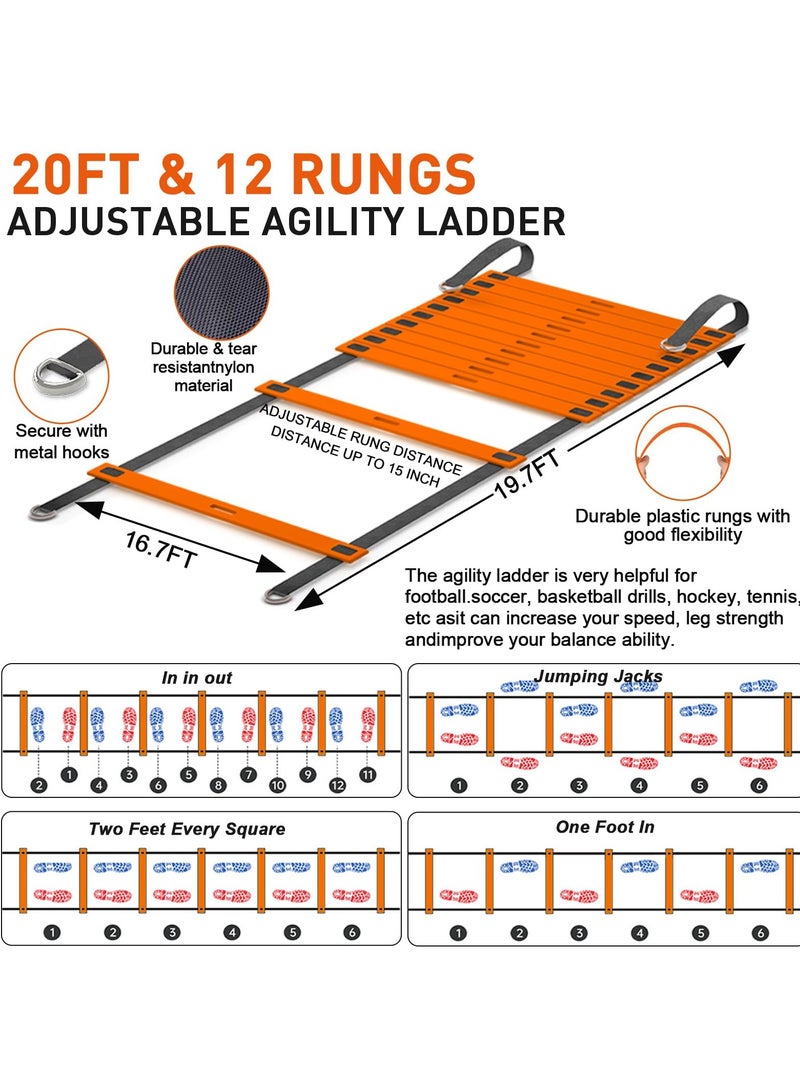 Generic Kids Soccer Goals for Backyard Set, 120x90cm Soccer Nets for Backyard, Portable Pop Up Soccer Goal Training Equipment with Soccer Ball, Cones, Bag Sports for Kids Youth Toddler Games, orange - Image 4