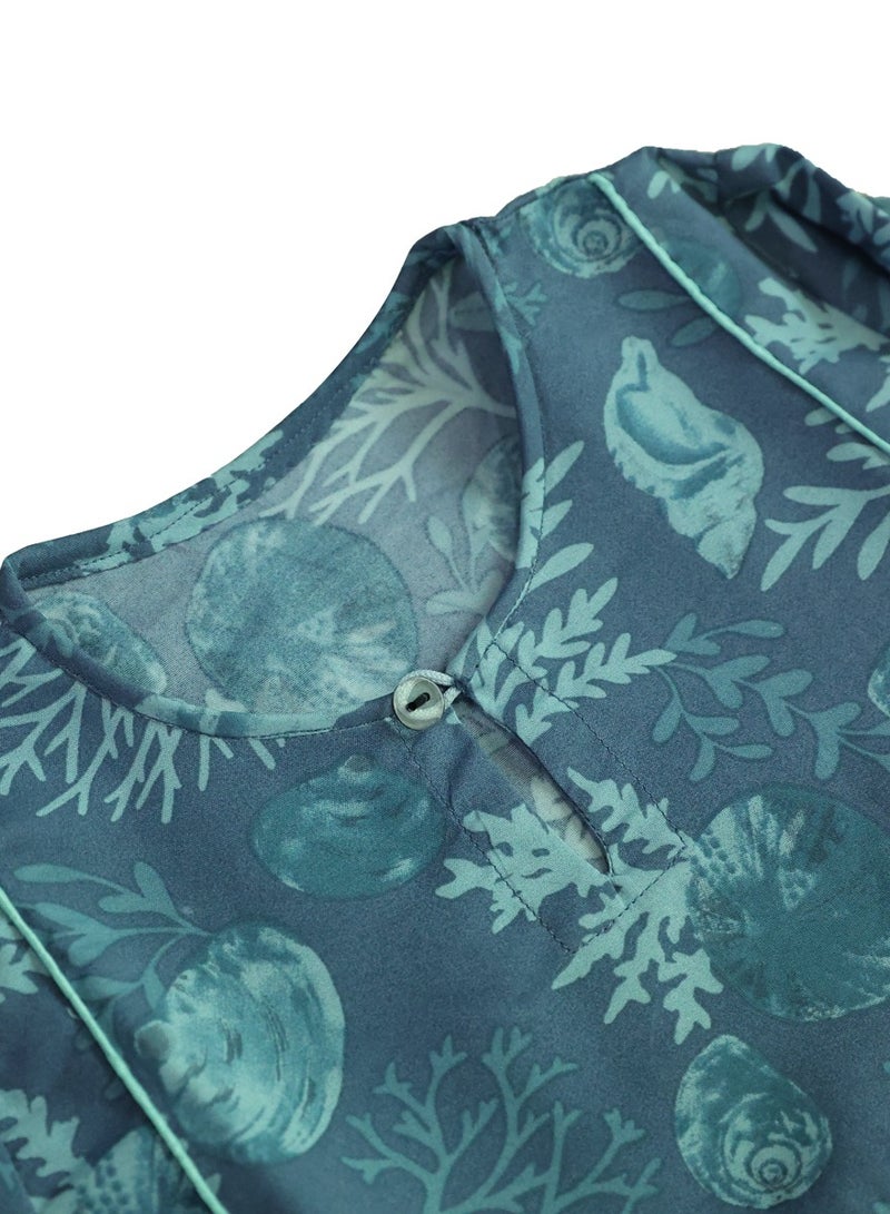 كيدابهو طقم بيجامات للأطفال - مغامرة تحت الماء 2 قطعة - Image 4