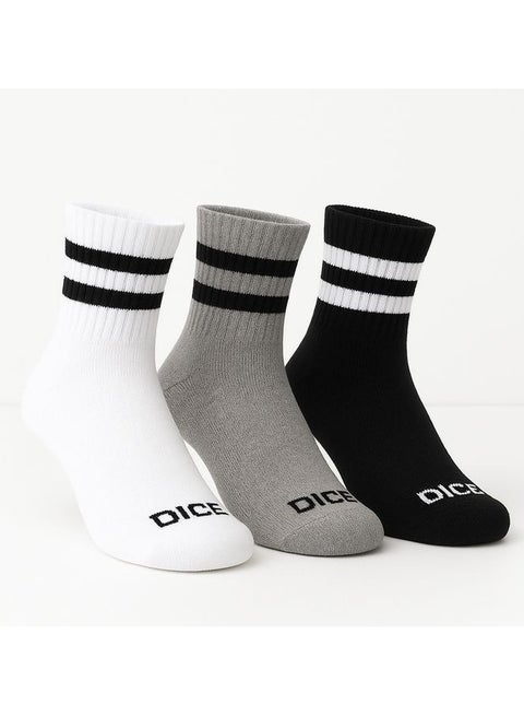 Dice Pack of 3 Sport Cotton Socks