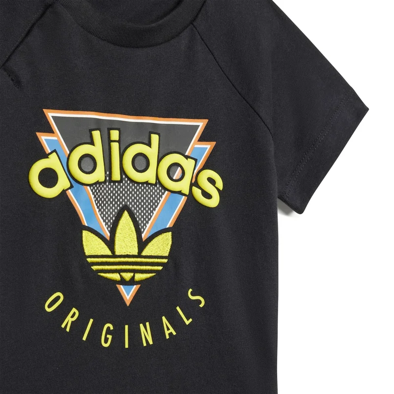 Adidas adidas SHORT TEE SET Black Originals Kids SUITS