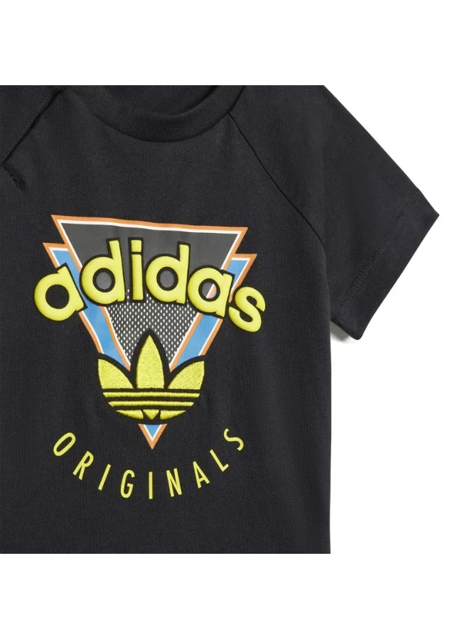 Adidas adidas SHORT TEE SET Black Originals Kids SUITS