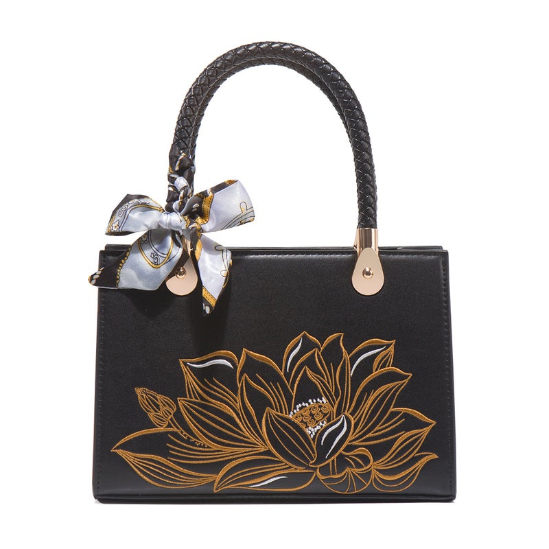 New Chinese Mother'S Day Mother'S Day Wedding Bag Bridal Bag High-End Sense Atmospheric Embroidered Middle-Aged Niche Women'S Bag - Image 1