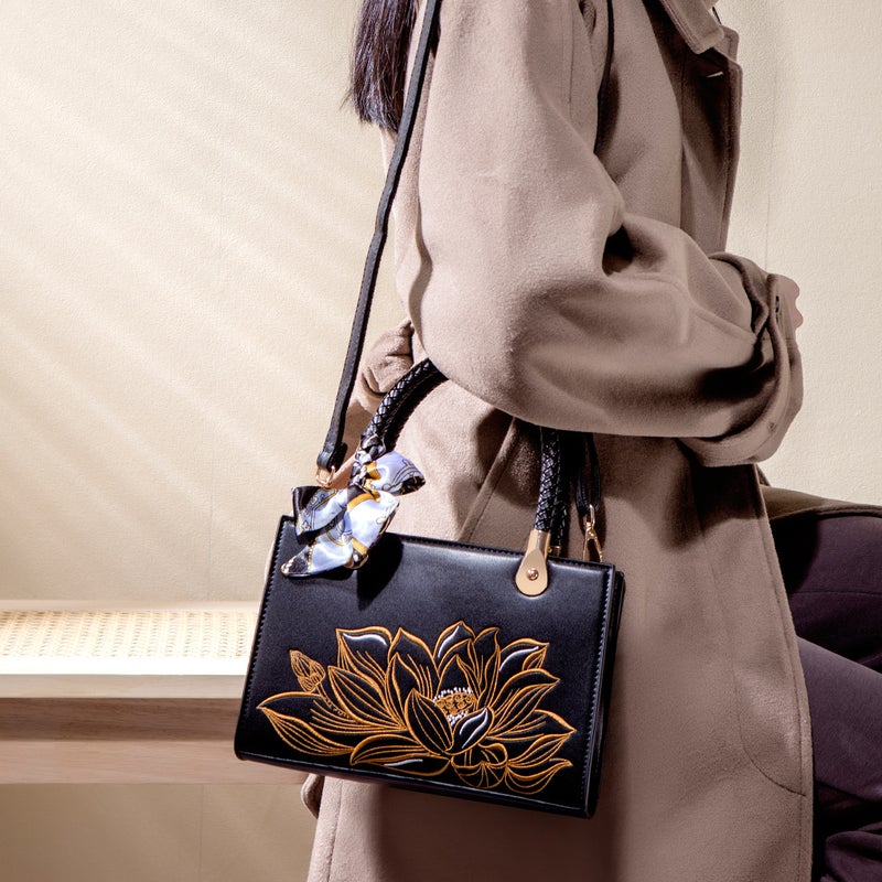 New Chinese Mother'S Day Mother'S Day Wedding Bag Bridal Bag High-End Sense Atmospheric Embroidered Middle-Aged Niche Women'S Bag - Image 5