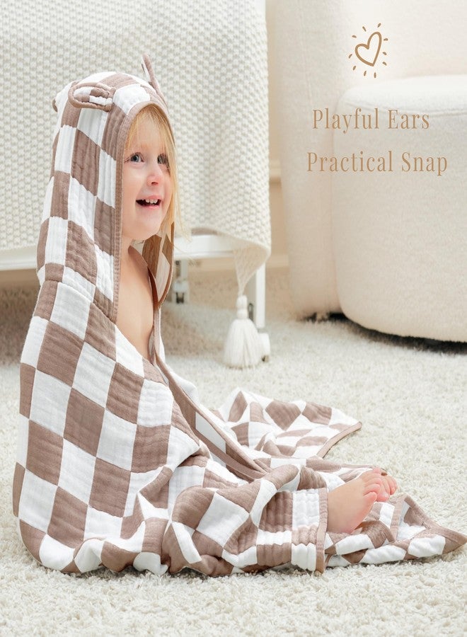 HardNok منشفة هود للأطفال من هاردنوك - 55 × 28 بوصة، مثالية للاستحمام والشاطئ، مناسبة للأولاد والبنات من حديثي الولادة إلى الأطفال الصغار - Image 2