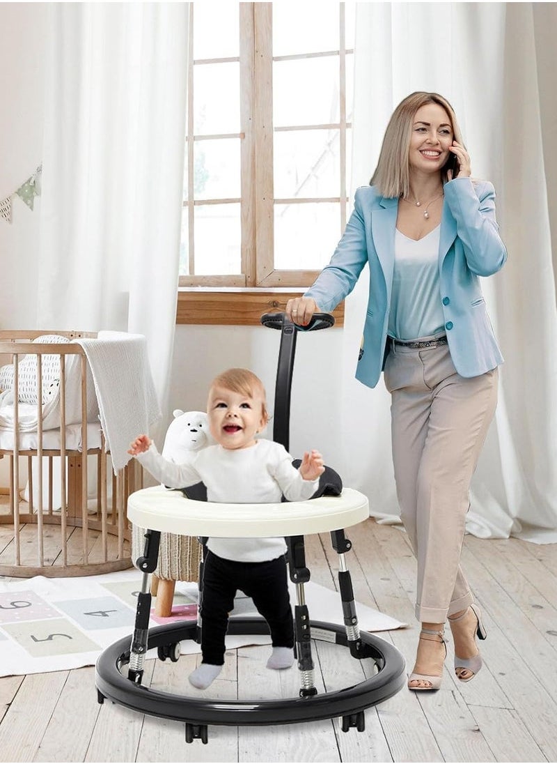 MIXDE - Walker Foldable Adjustable Height,Multi-Function Anti-Rollover Toddler Walker - Image 1