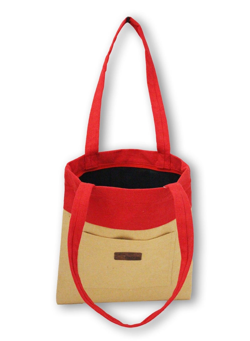 Gharibo Bags Women's linen Tote bag R230134a  - Image 3