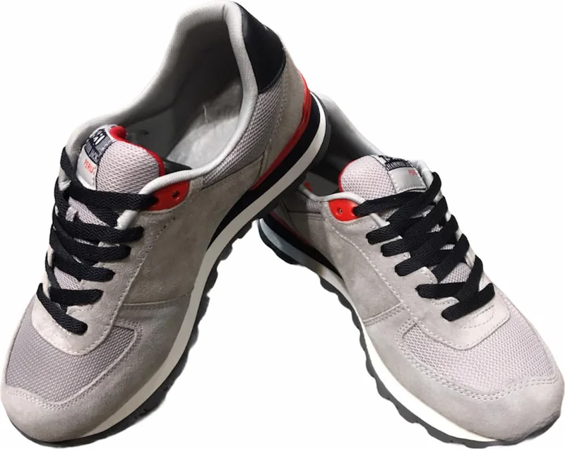 Hammer Jack Peru M Men's Ciment-Navy Blue-Red Casual Shoes 102 19250-M-38