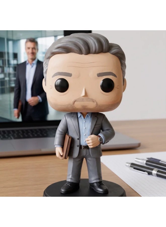 ارتيكرا تمثال Artiqra مخصص على طراز Funko Pop ثلاثي الأبعاد - تمثال راتنج مصنوع يدويًا وشخصي - Image 2