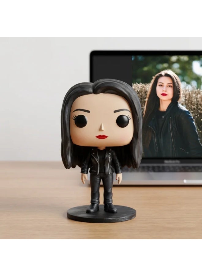ارتيكرا تمثال Artiqra مخصص على طراز Funko Pop ثلاثي الأبعاد - تمثال راتنج مصنوع يدويًا وشخصي - Image 4