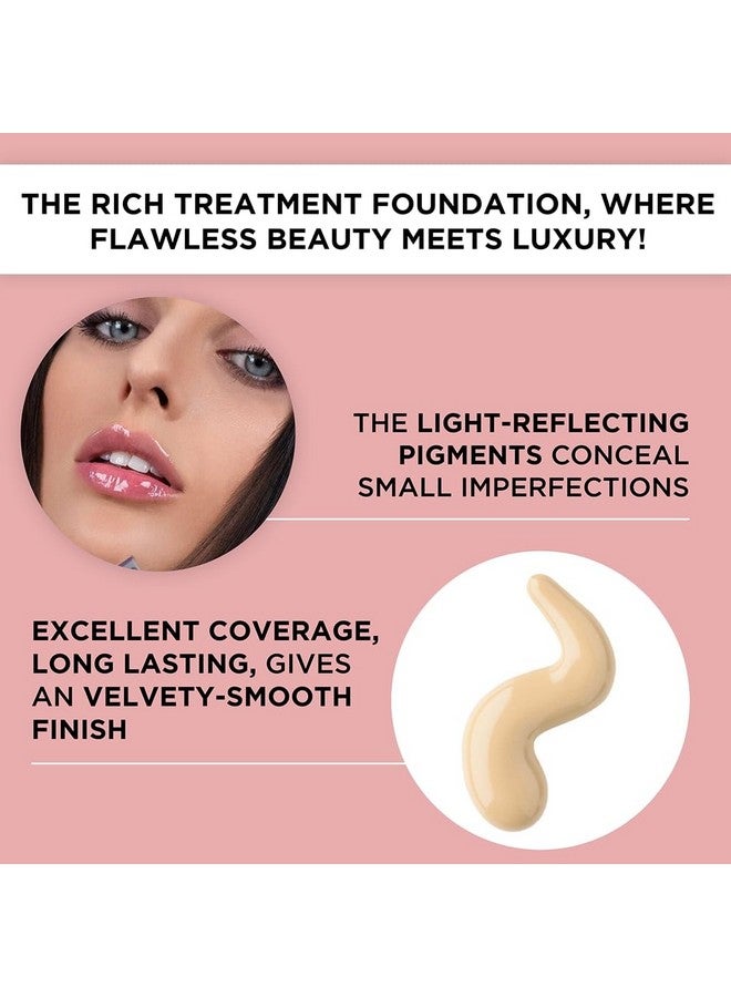 أرتديكو كريم أساس غني بالعلاج - كريمي عسل رقم 17 - يخفي العيوب ويمنحك بشرة خالية من العيوب - يدوم طويلاً - لمسة نهائية ناعمة ومتجانسة - مقاوم للماء - مكياج نباتي - 0.67 أونصة سائلة - Image 4