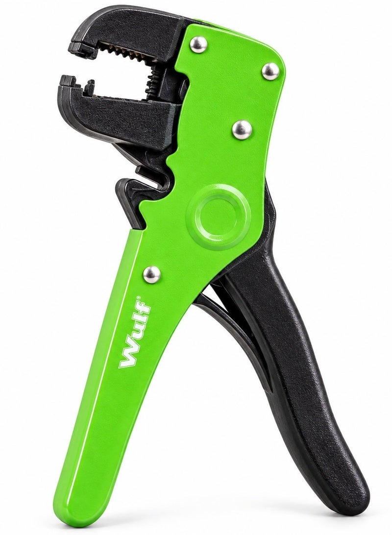 Wulf Automatic Wire Stripper Professional Cable Stripping Tool 0.2mm to 6mm Self Adjusting Wire Cutter for Electrical Repair Crimping and DIY Electrical Work - Image 2