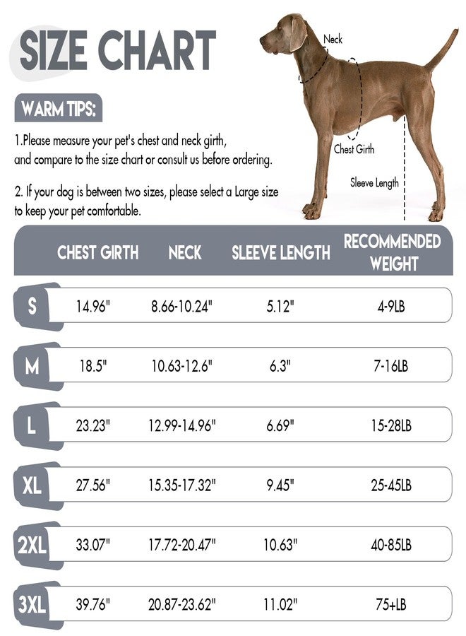 IDOMIK Dog Recovery Suit,Dog Leg Sleeve to Stop Licking Rear Legs,Thigh Wound Protective Sleeve,Male Female Pet Surgical Clothes,Doggy Surgical Suit with Pants Cover,Cone Collar Alternative,Grey,M - Image 2