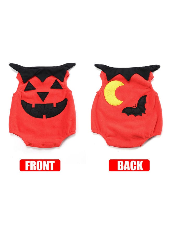 3-Piece Baby  Pumpkin Costumes Clothe Set 70cm - Image 2