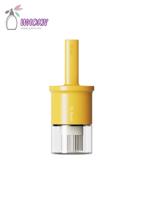 Oil Brush Bottle, High Temperature Silicone Brush With Bottle
