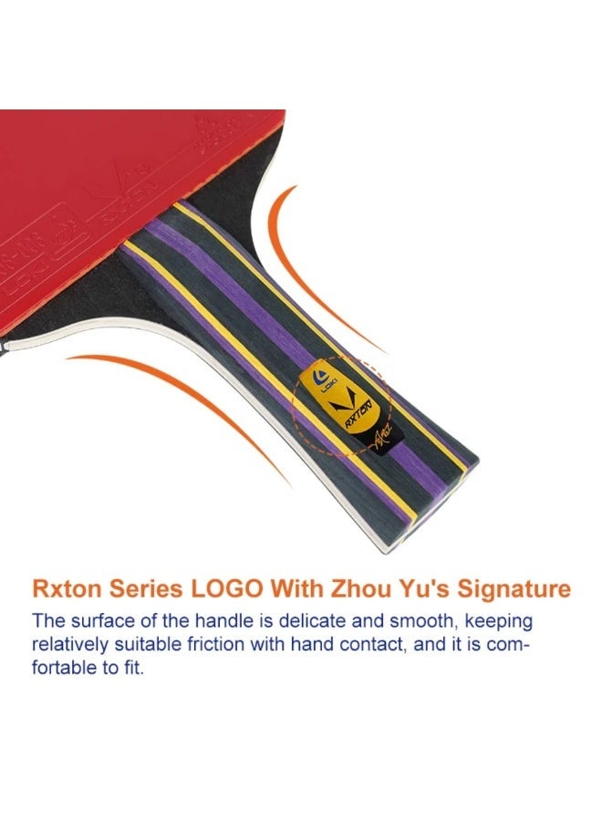 مضرب تنس الطاولة لوكي كاربون 4 نجوم - Image 2