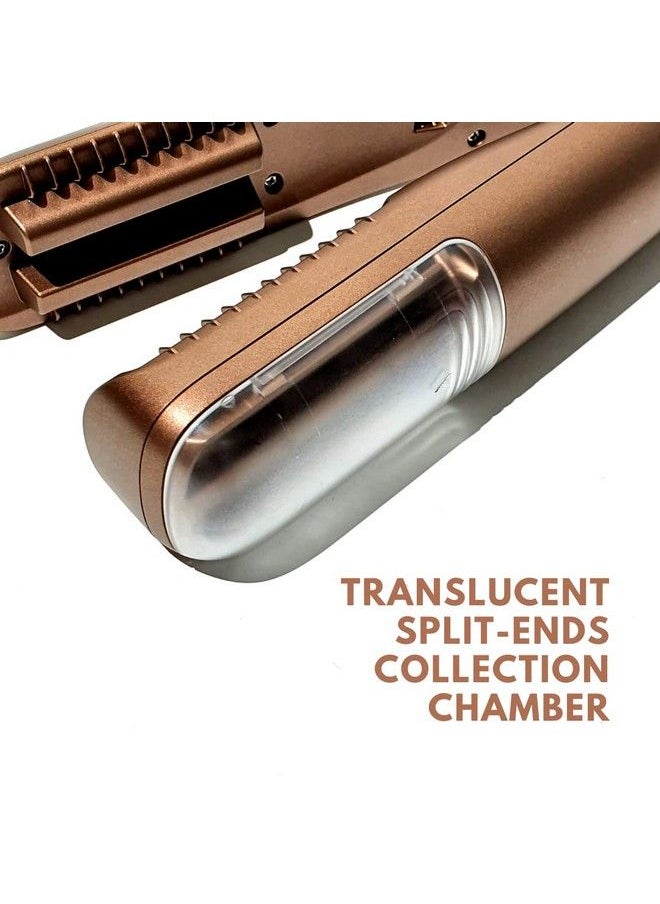 No More Split Ends Automatic Split End Trimmer; Frizz Free Hair Tool;Cordless