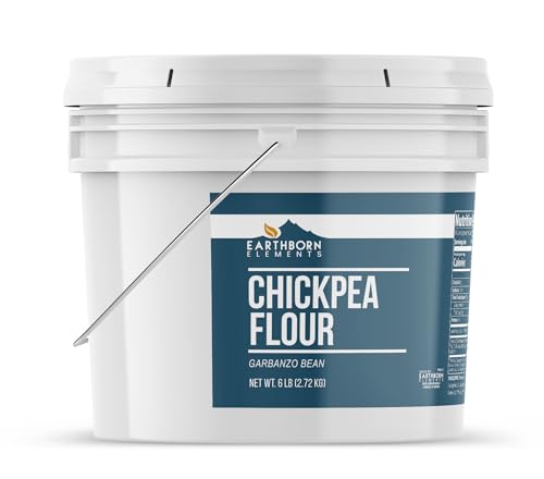 Earthborn Elements Chickpea Flour 1 Gallon Bucket Garbanzo Bean Gluten Free - Image 3