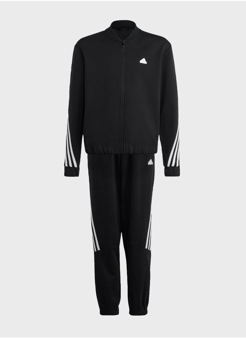 Adidas - Kids 3 Stripe Future Icon Tracksuit - Image 1