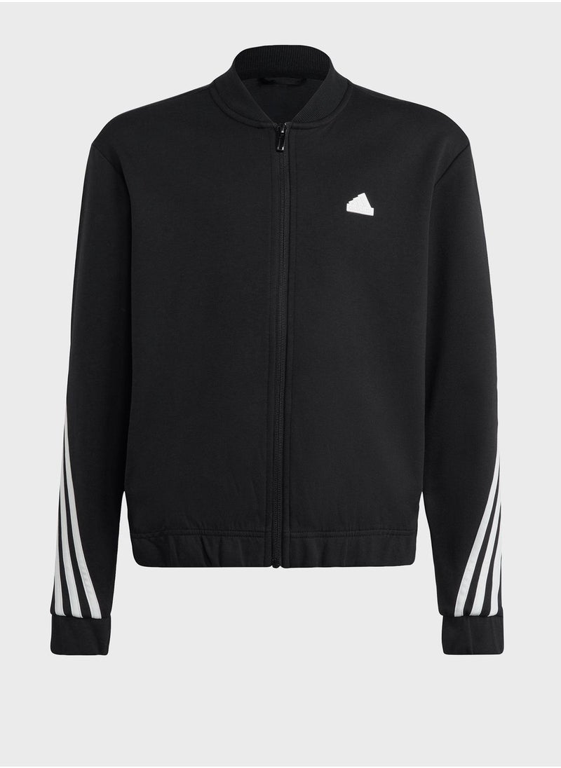 Adidas - Kids 3 Stripe Future Icon Tracksuit - Image 1