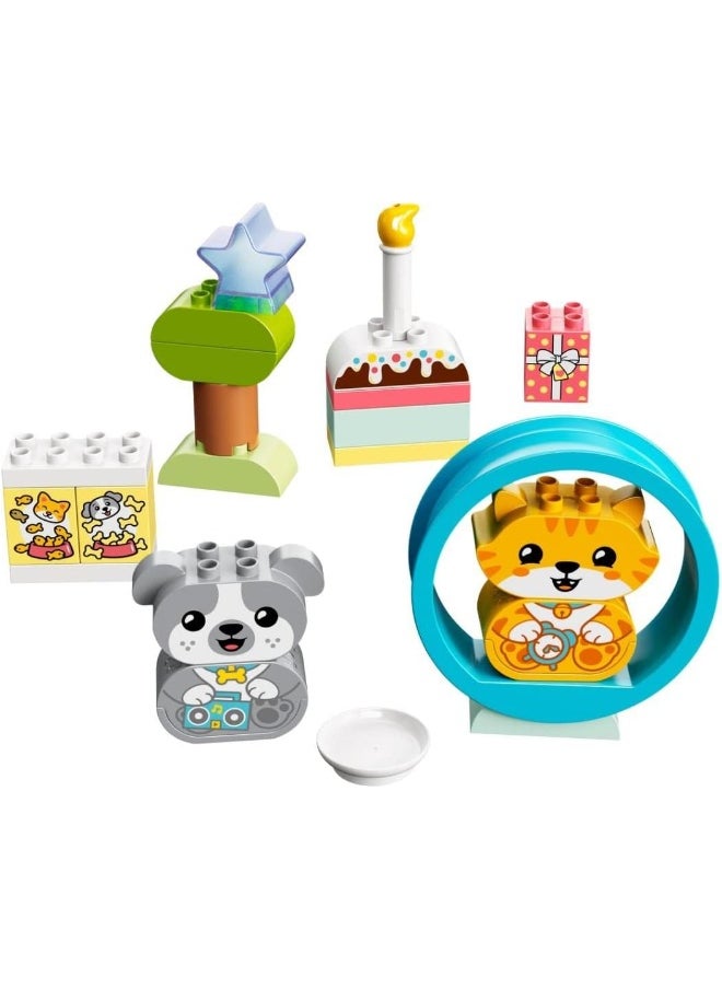 LEGO - LEGO® DUPLO® My First Puppy & Kitten With Sounds 10977 Learning & Education Toys Set; Building Blocks Toy for Toddlers (22 Pieces) - Image 1