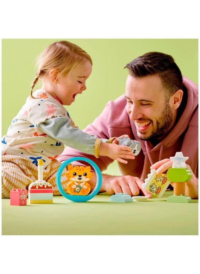 LEGO - LEGO® DUPLO® My First Puppy & Kitten With Sounds 10977 Learning & Education Toys Set; Building Blocks Toy for Toddlers (22 Pieces) - Image 1