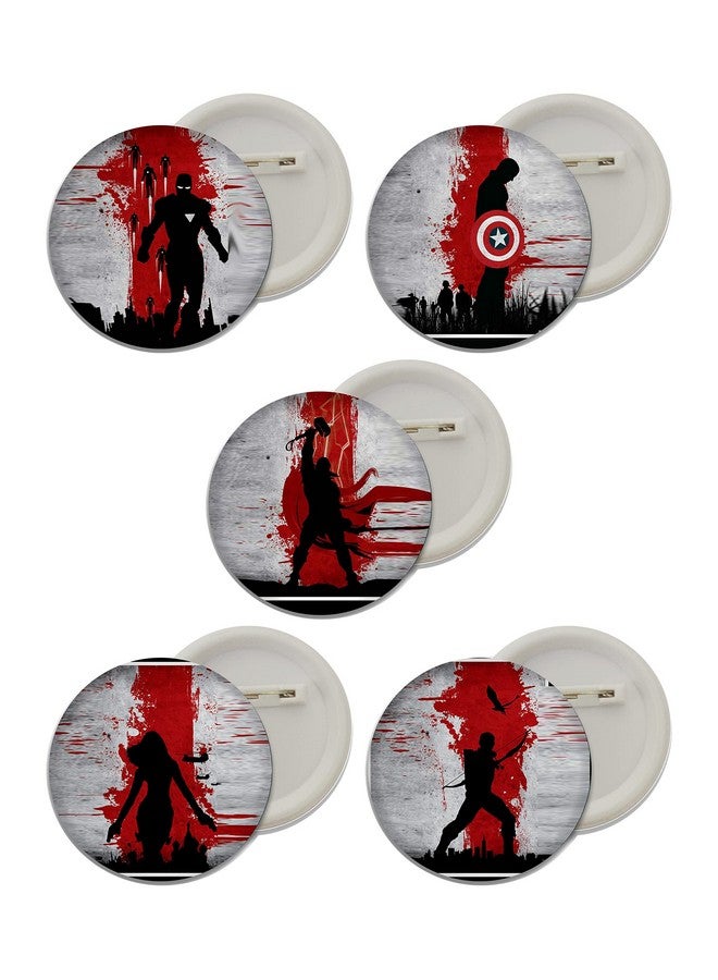 d2c marvels avengers button badges (avengers2)- Multi color - Image 1