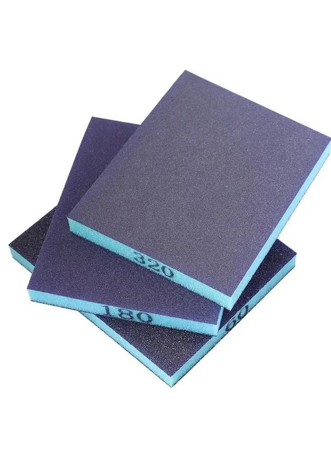 6pcs Sanding Sponge 60 320 Grit Washable Reusable Wet Dry Sanding Blocks For Metal Wood Polishing - Image 4