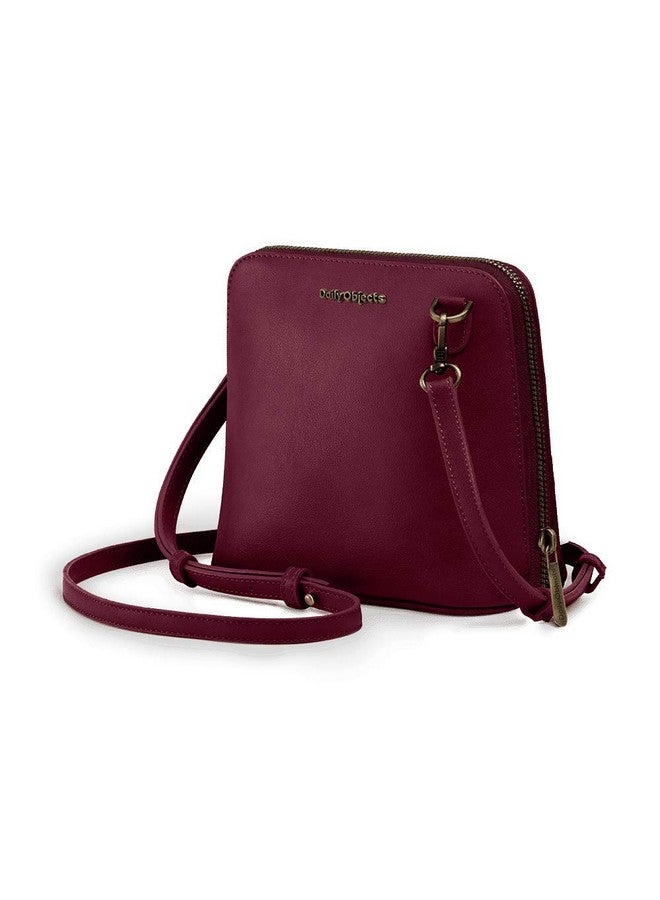 DailyObjects Trapeze Sling Crossbody Bag for Girls and Women | Made with Durable Vegan Leather Material | Carefully Handcrafted | Zip Closure | Adjustable and Detachable Straps | Multicolor - Image 5