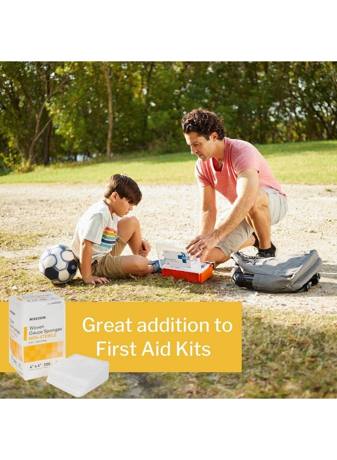 McKesson Woven Gauze Sponges, Non-Sterile, 8-Ply, 100% Cotton, 4 in x 4 in, 200 per Pack, 1 Pack - Image 3