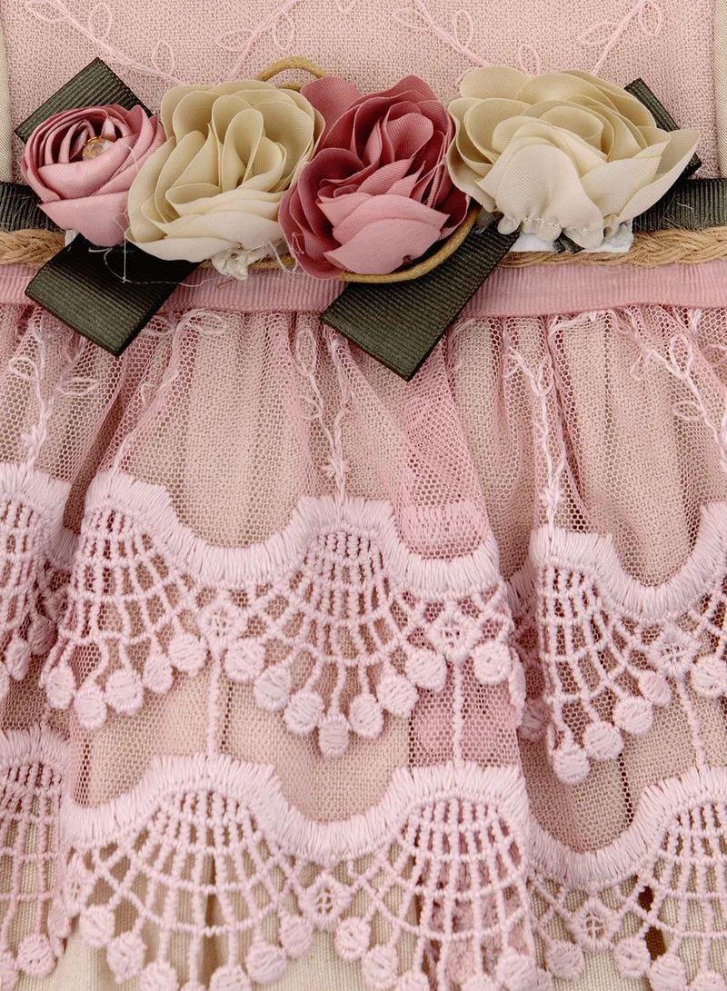 By Ray Lace Bodice Dress