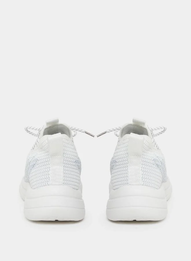 Take Two Take Two Textured Lace Up Sneakers