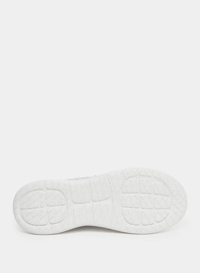 Take Two Take Two Textured Lace Up Sneakers