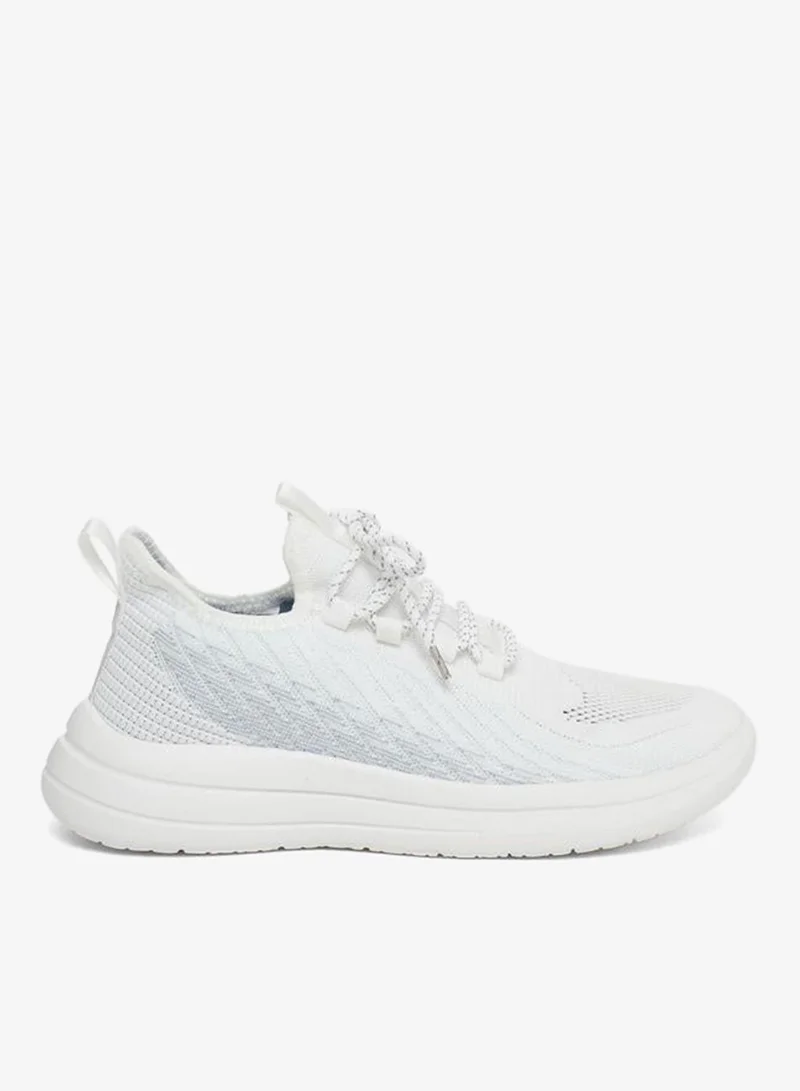 تايك تو سنيكرز برباط مزخرف بنسيج مزدوج