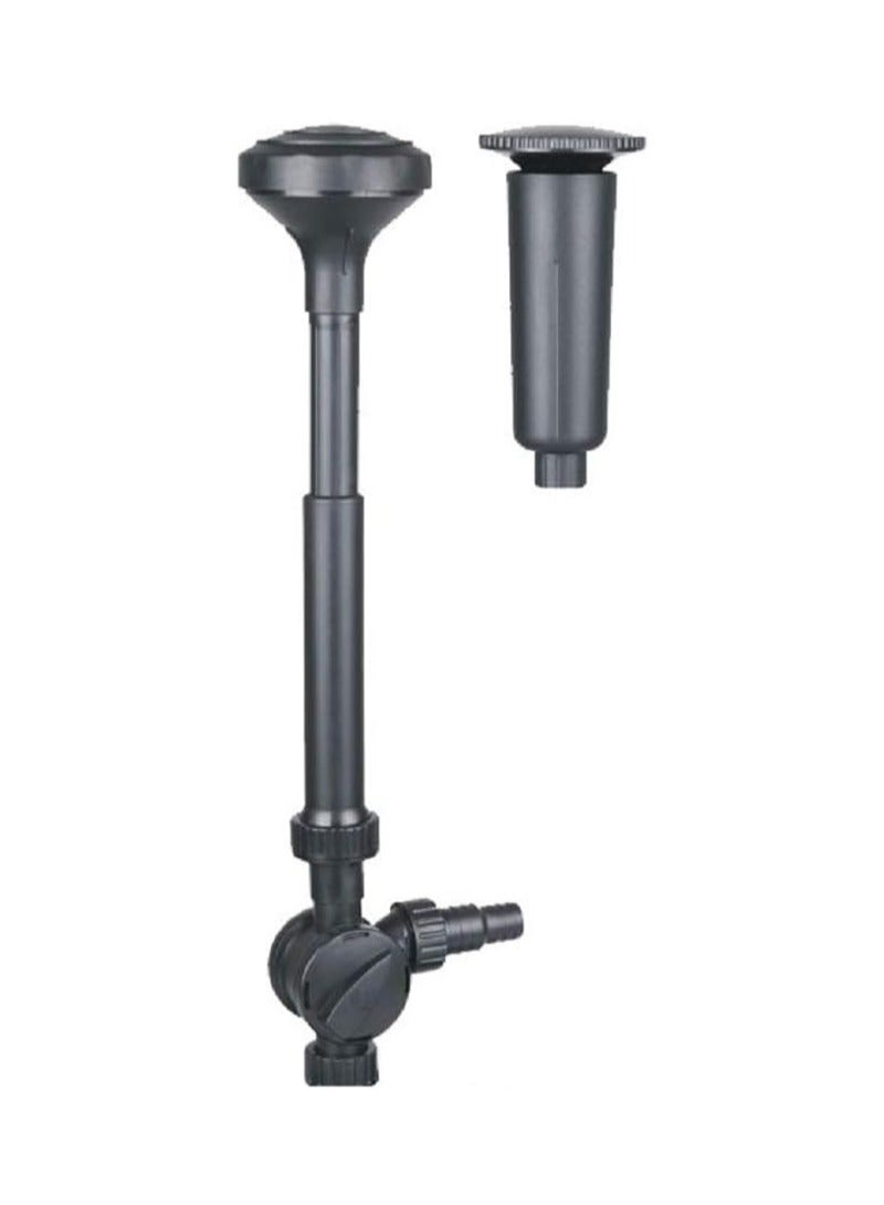 هينجبو فوهة نافورة لتزيين بركة السباحة والحديقة مع نمط الفطر والطبقة 2 خيارات ارتفاع قابل للتعديل من البلاستيك - Image 1