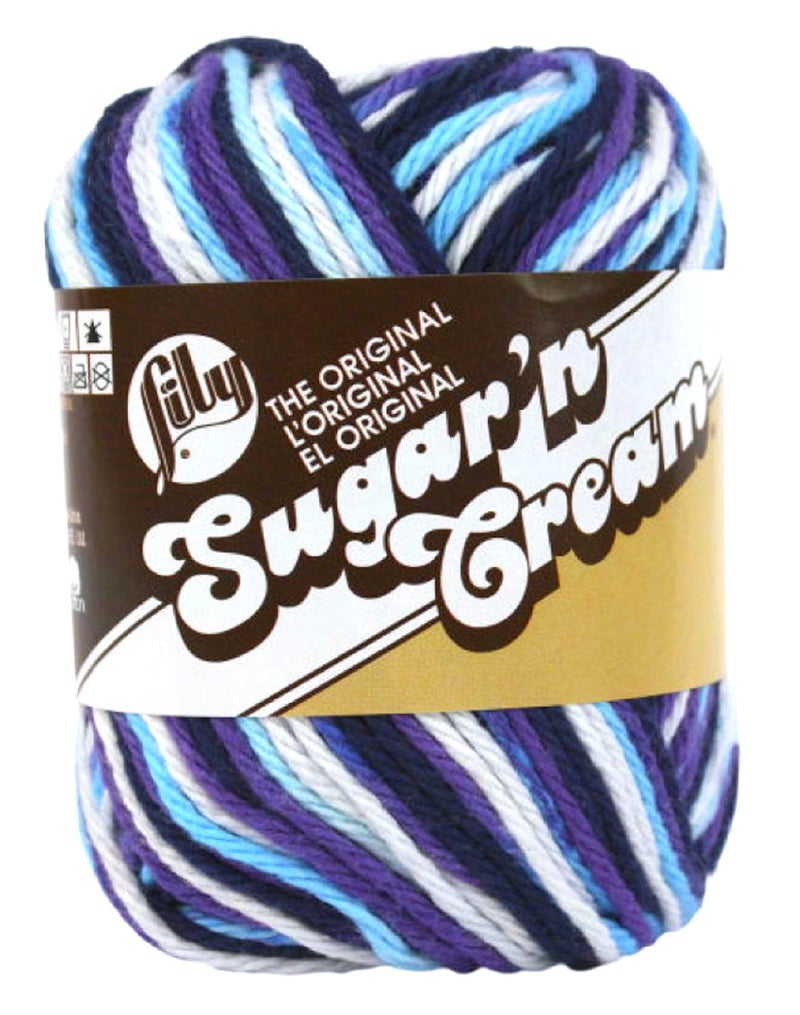 Lily Sugar'N Cream Yarn - Ombres-Moondance - Image 1