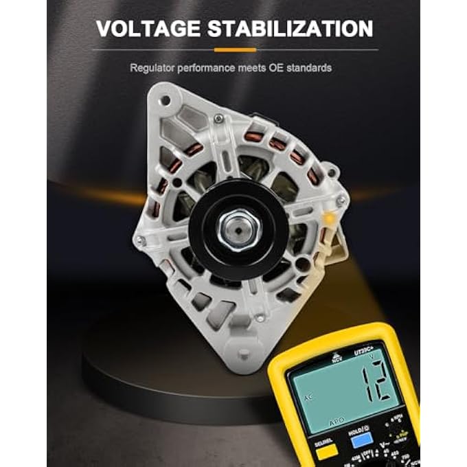 ROADFAR Alternator Compatible for for Hyundai for Elantra 2007-2012,for Kia for Soul 2010-2011,for Kia for Spectra 2007-2009,for Kia for Spectra5 2007-2009, Replace 11311 - Image 4