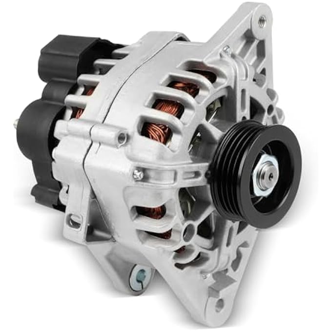 ROADFAR Alternator Compatible for for Hyundai for Elantra 2007-2012,for Kia for Soul 2010-2011,for Kia for Spectra 2007-2009,for Kia for Spectra5 2007-2009, Replace 11311 - Image 1