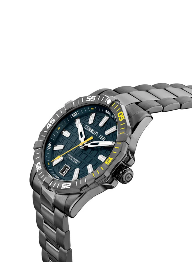 CERRUTI 1881 Cerruti Watch for Men - Blue Dial - 44 MM
