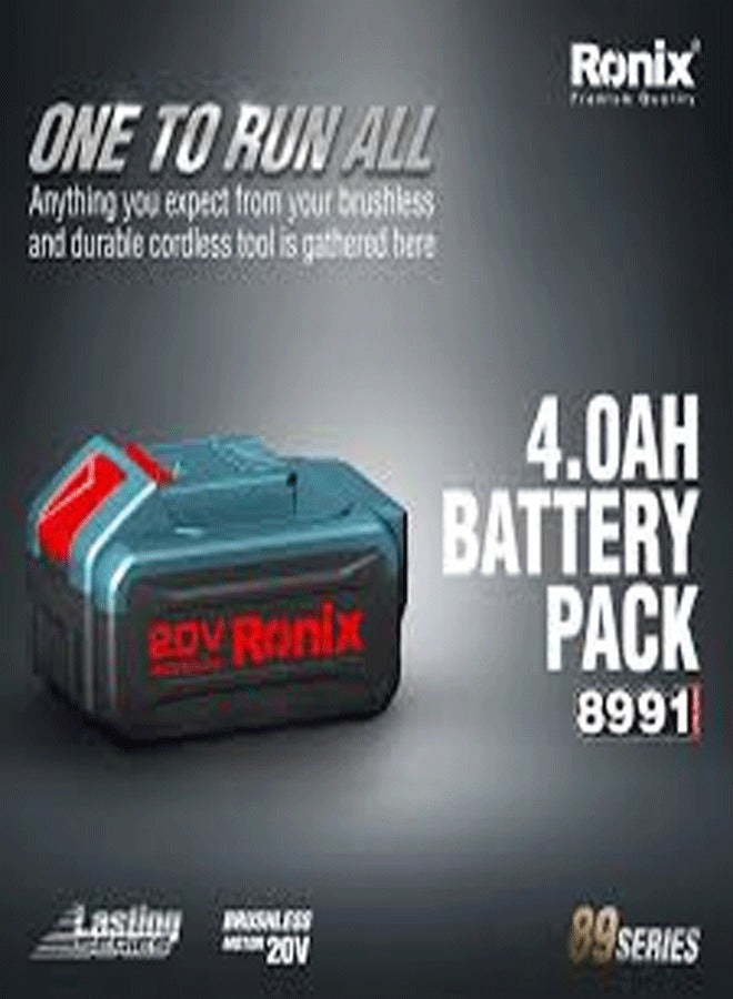 رونيكس بطارية ليثيوم 4 امبير من رونيكس مودريل (8991) - Image 5