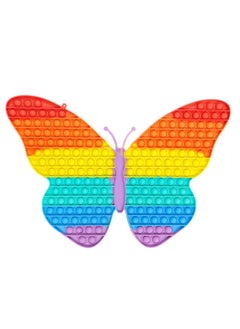 Push Pop Bubble Sensory Fidget Toy Butterfly Shape 45X30 cm Random Colour