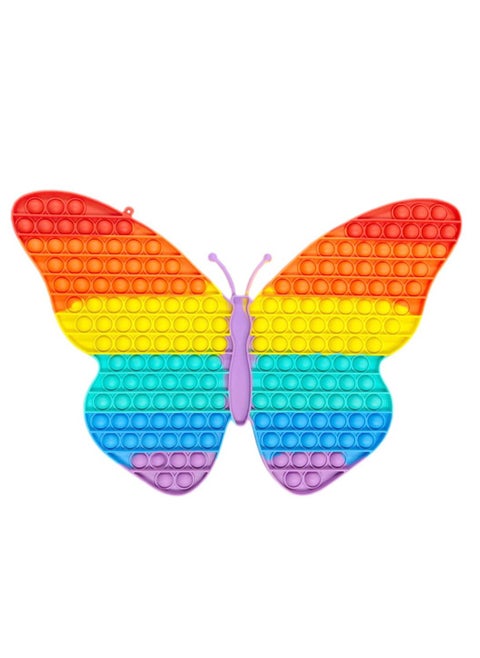 Push Pop Bubble Sensory Fidget Toy Butterfly Shape 45X30 cm Random Colour